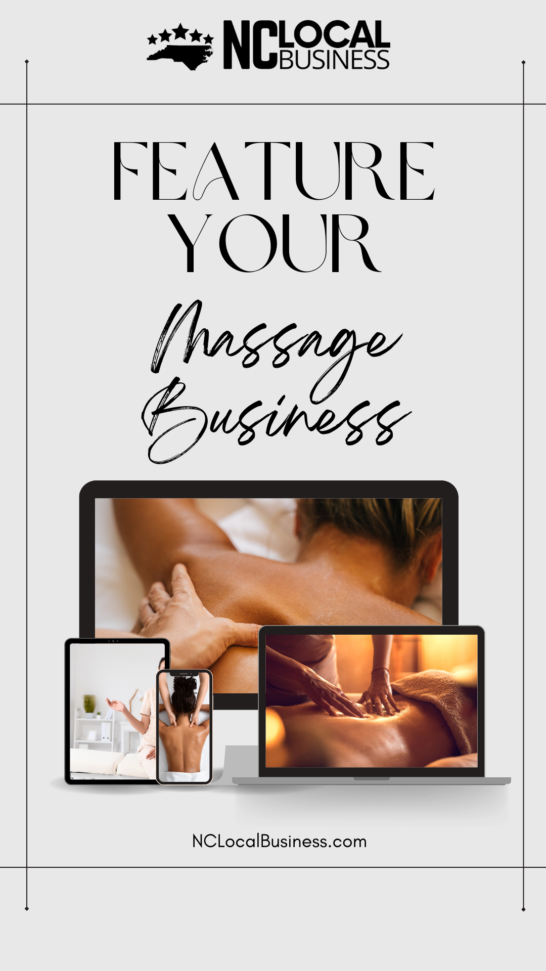 Promote your NC Massage Business for FREE