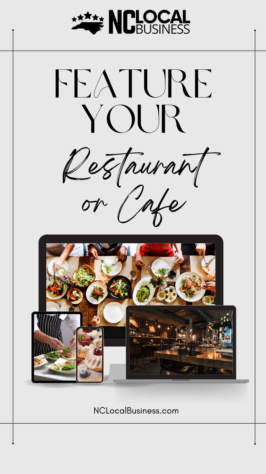 Promote your NC Restaurant for FREE